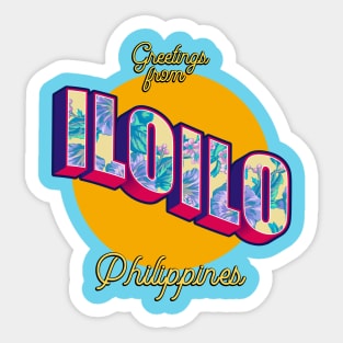 Greetings from ILOILO Philippines! Sticker